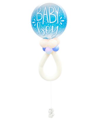 Baby Boy Bubble Balloon 22 Inch