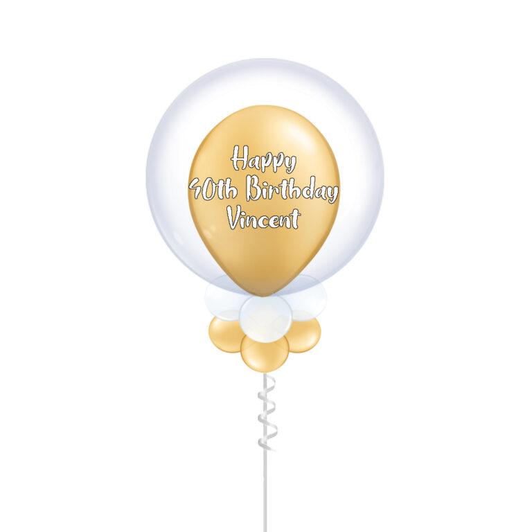 Choose Your Colour Double Bubble Balloon, Add Your Own Personal Message - Image 8