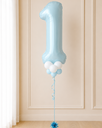 Number Balloons 0-9, Choose Your Colour