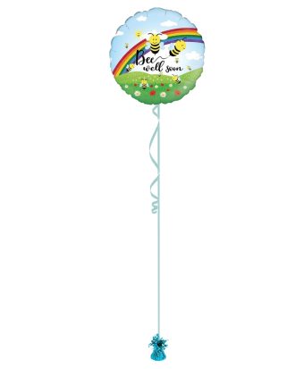 Bee Get Well 18 Inch Foil Balloon