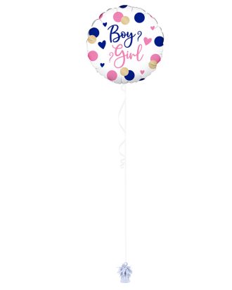 Boy Or Girl 18 Inch Foil Balloon