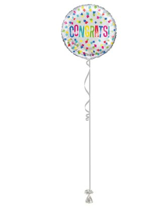 Congrats 18 Inch Foil Balloon