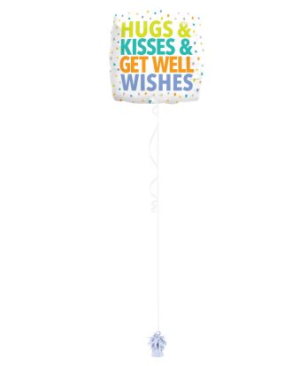 Get Well 18 Inch Foil Balloon
