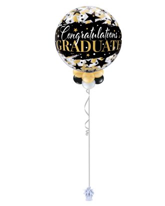 Graduate Bubble Balloon 22 Inch