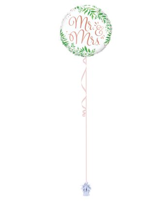 Mr And Mrs 18 Inch Foil Balloon
