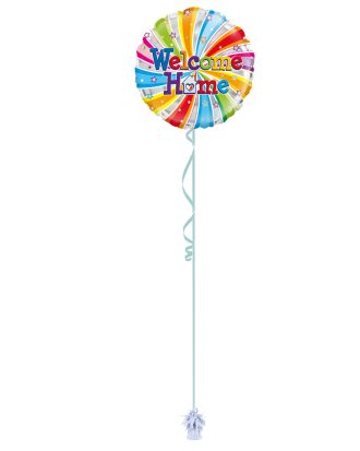 Welcome Home 18 Inch Foil Balloon