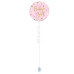 Baby Girl Gold 18 Inch Foil