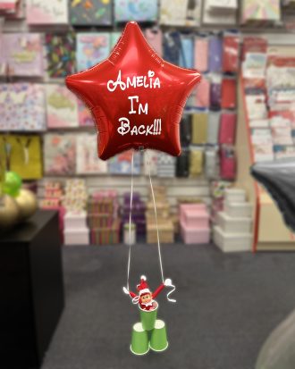 Elf On The Shelf Balloon On Strings