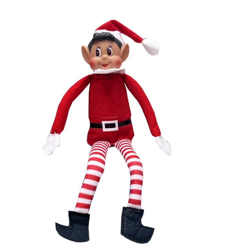Brown Elf On The Shelf