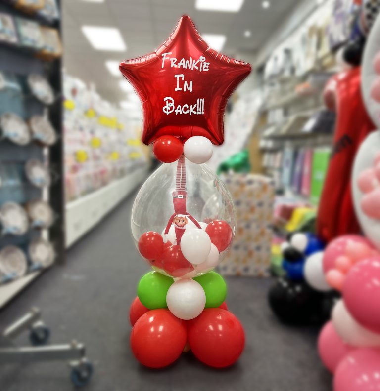 Im Back Red Elf On The Shelf Balloon