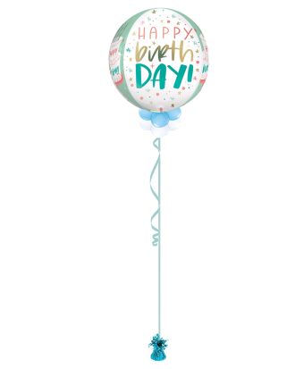 Happy Birthday Cake Mix Orb