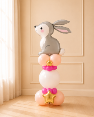 Bunny Balloon Tower
