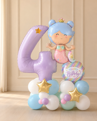 Birthday Mermaid Lux Stack