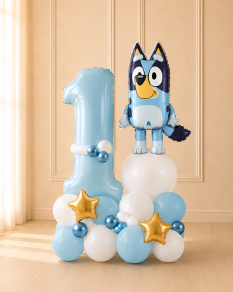 Numbered Bluey Stack