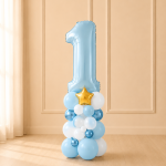 Number Balloon Tower