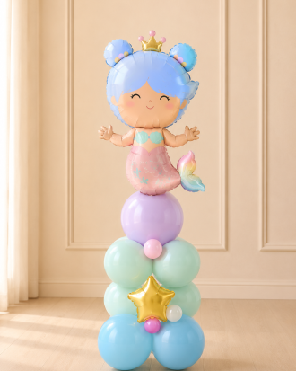 Birthday Mermaid Little Stack