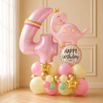 Cute Pink Luxury Dino